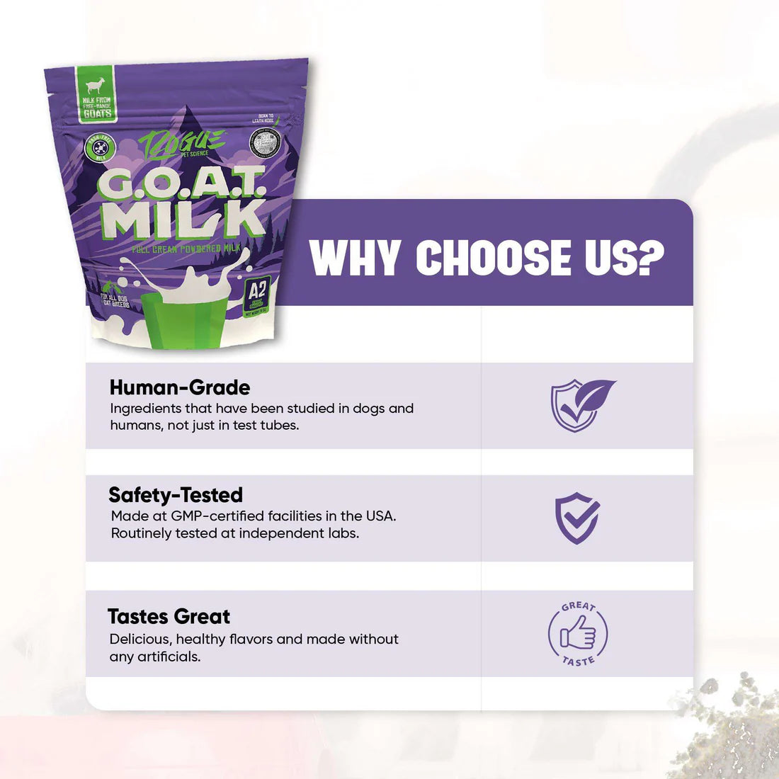 Rogue Pet Science G.O.A.T. Milk Supplement