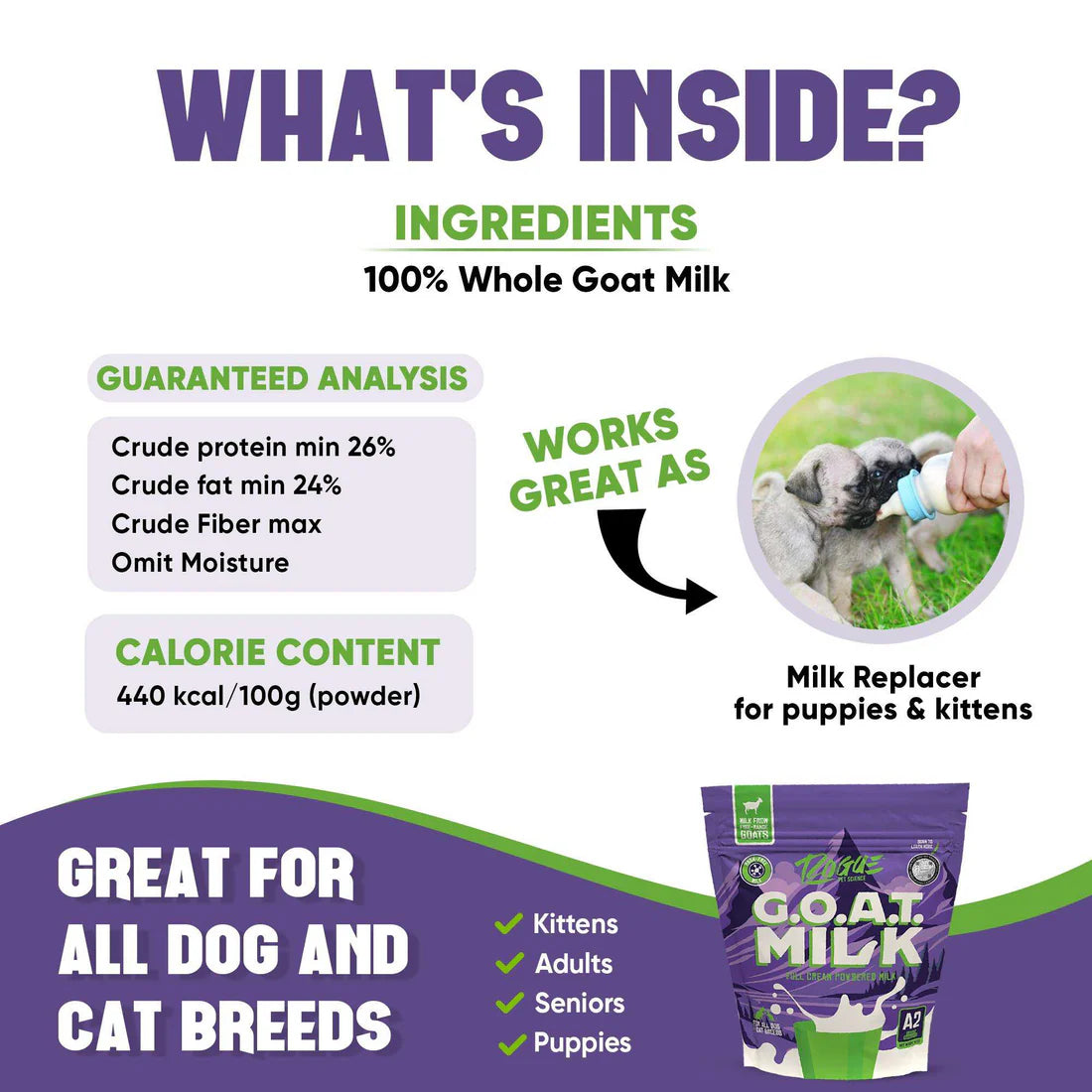 Rogue Pet Science G.O.A.T. Milk Supplement