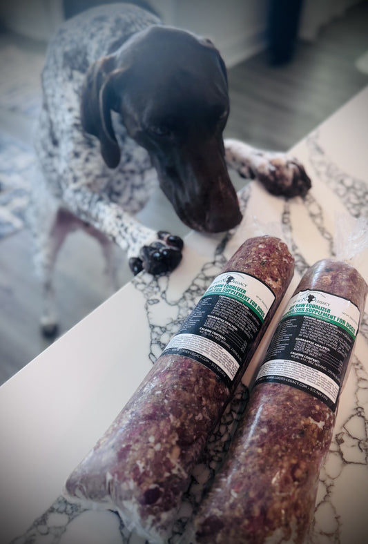 DIY RAW EQUALIZER - Organ Produce Egg Supplement for Dogs