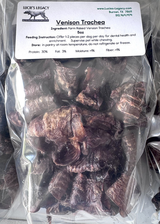 Dry Roasted Venison Trachea